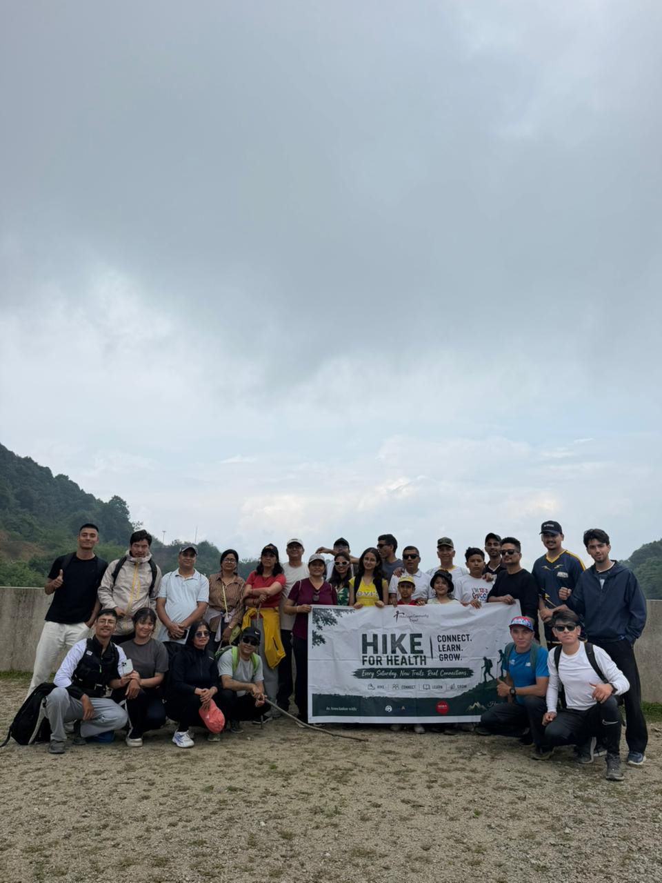 Trail cleanup hike
